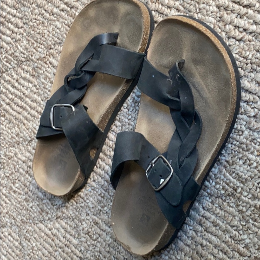 Black sandals